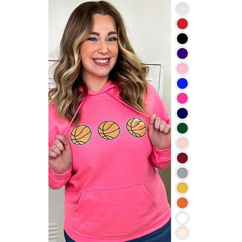 Sparkle Basketball Adult Hoodie T-Shirts, Sweatshirt | WearSparks.com