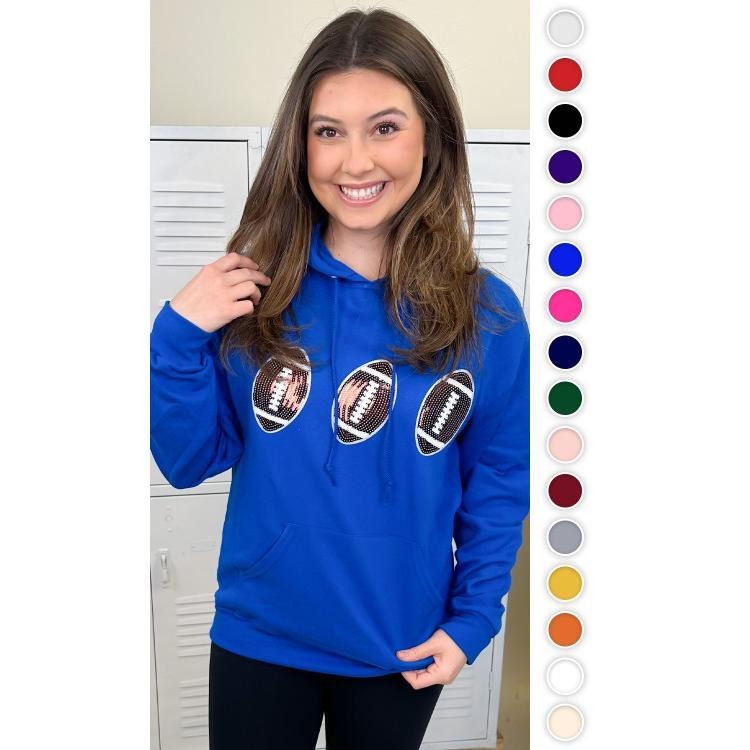 Sparkle Football Adult Hoodie T-Shirts, Sweatshirt | WearSparks.com