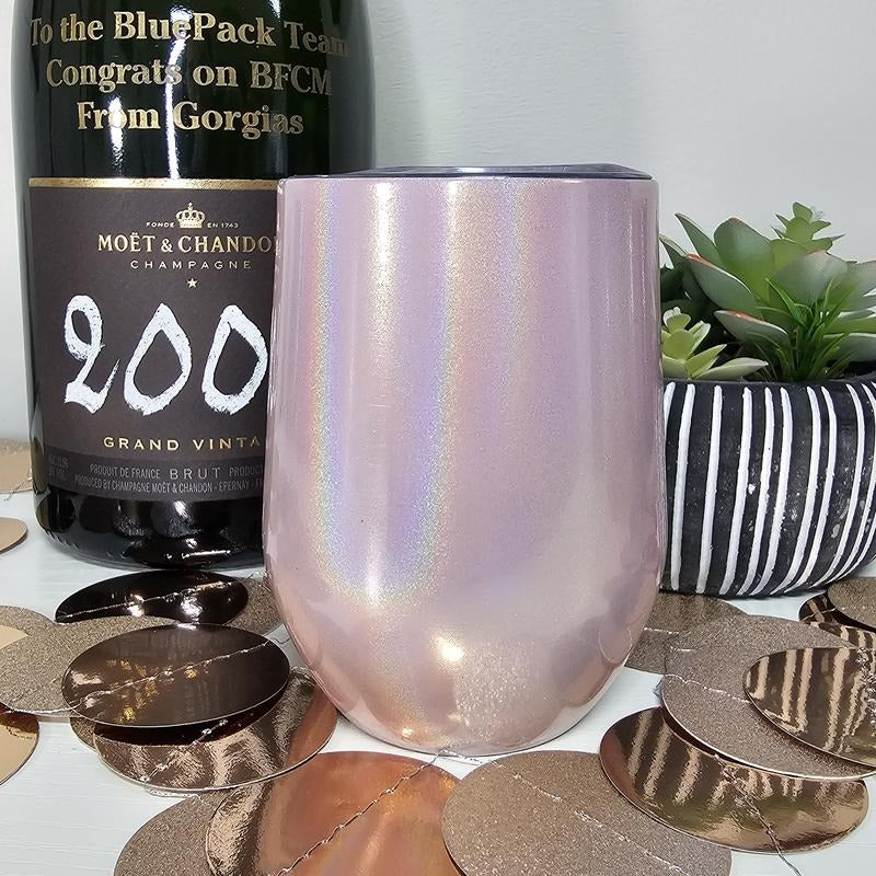 Sparkle Pink Piper Lou 12oz Wine Cup T-Shirts, Hoodie, Sweatshirt | WearSparks.com