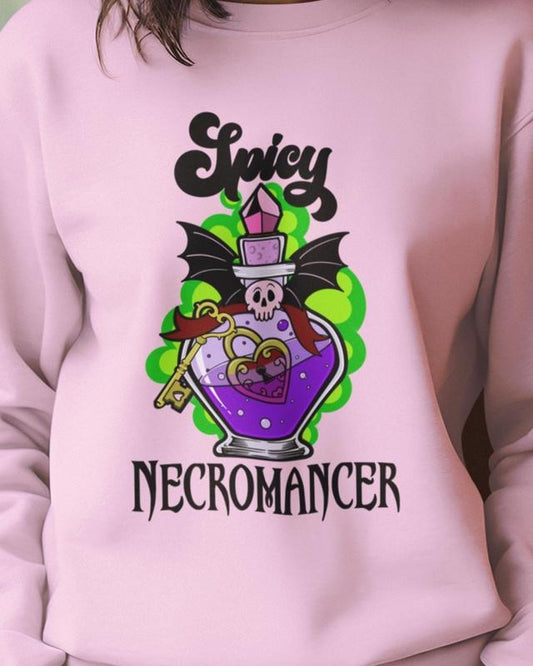 Spicy Necromancer Sweatshirt, Wicked Games Lover Gift, Phantasma Lover Hoodie, Dark Romance, Book Lover, Smut Lover...