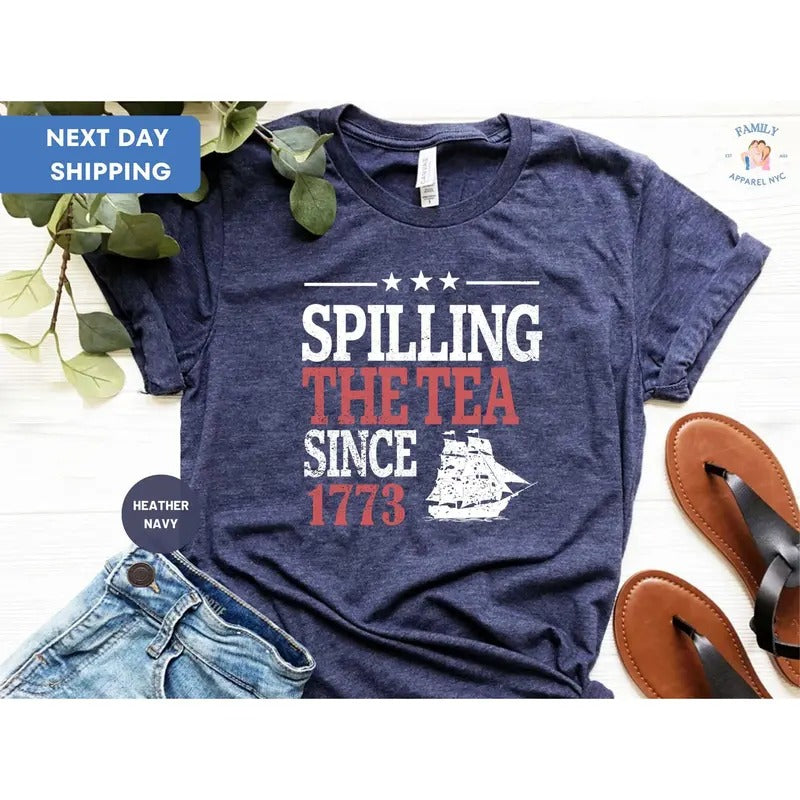 Spilling The Tea Since 1773 Shirt History Teacher Gift Funny History Teacher T-shirt History Lover Gift  sweater and...