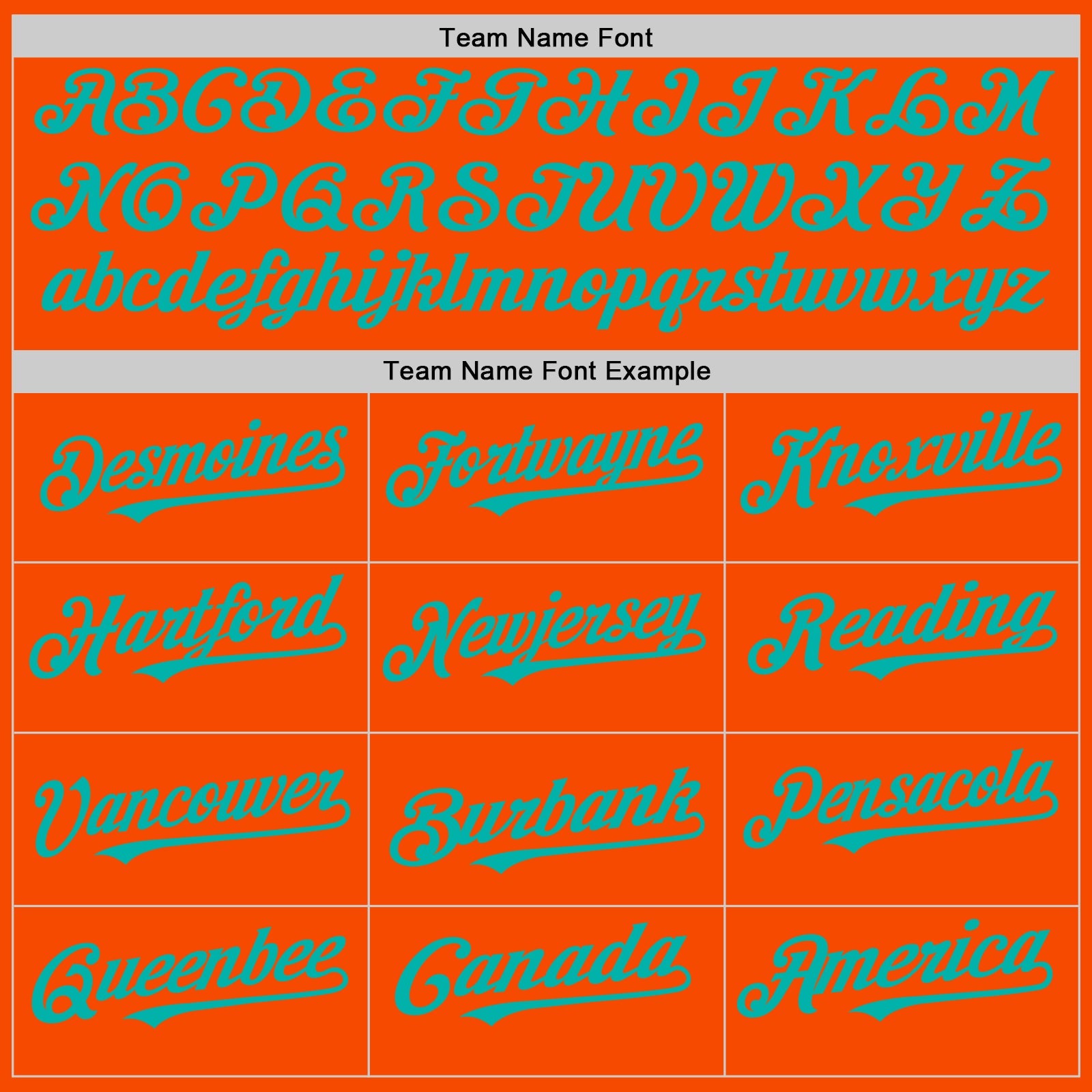 Custom Orange White-Aqua Pinstripe Authentic Split Fashion Baseball Jersey