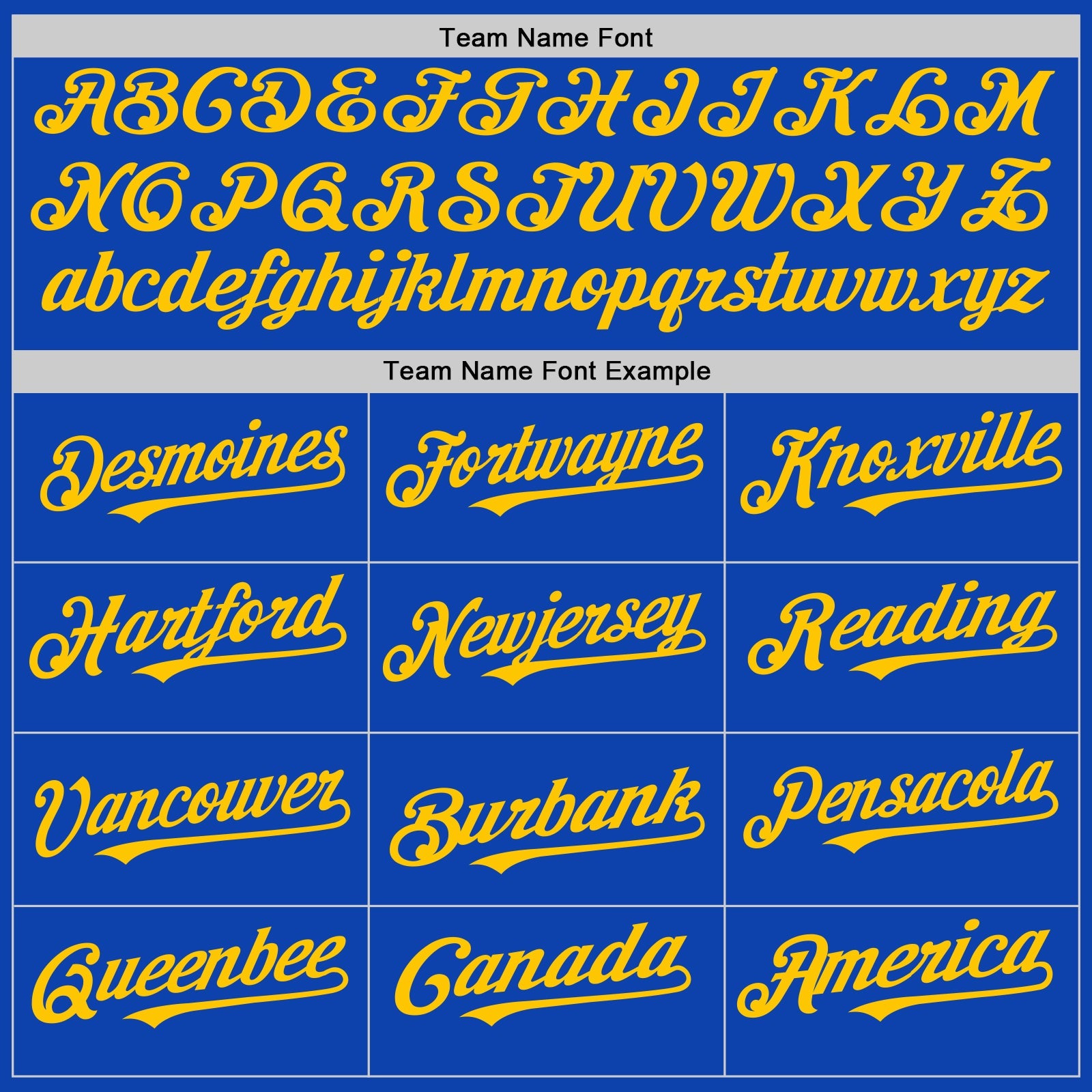 Custom Thunder Blue White-Yellow Pinstripe Authentic Split Fashion Baseball Jersey