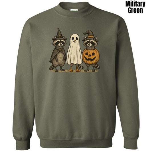 Spooky Cute Raccoons Sweatshirt 'NLB' T-Shirts, Hoodie | WearSparks.com