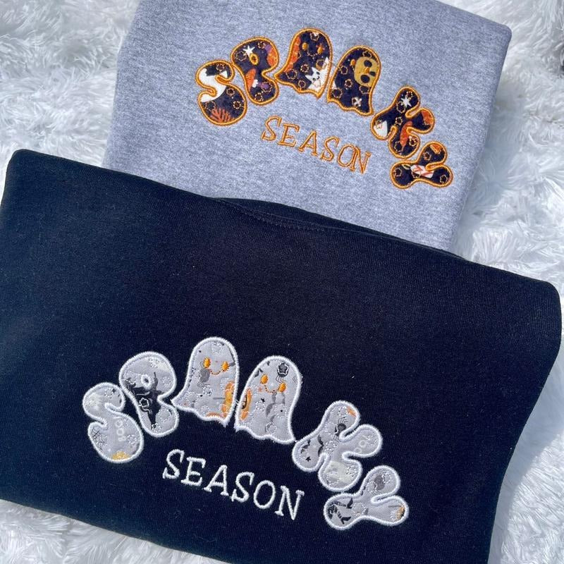Spooky Season Applique T-Shirts, Hoodie, Sweatshirt | WearSparks.com