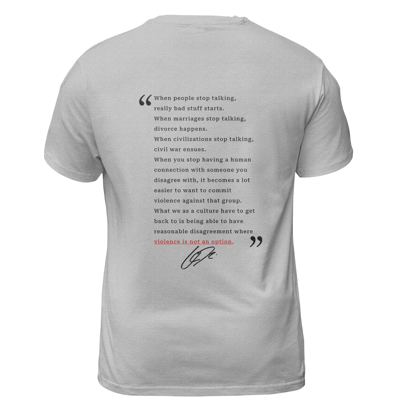 Freedom When People Stop Talking Charlie Kirk T Shirt - G Hoodie, Sweatshirt | WearSparks.com (Image 4)
