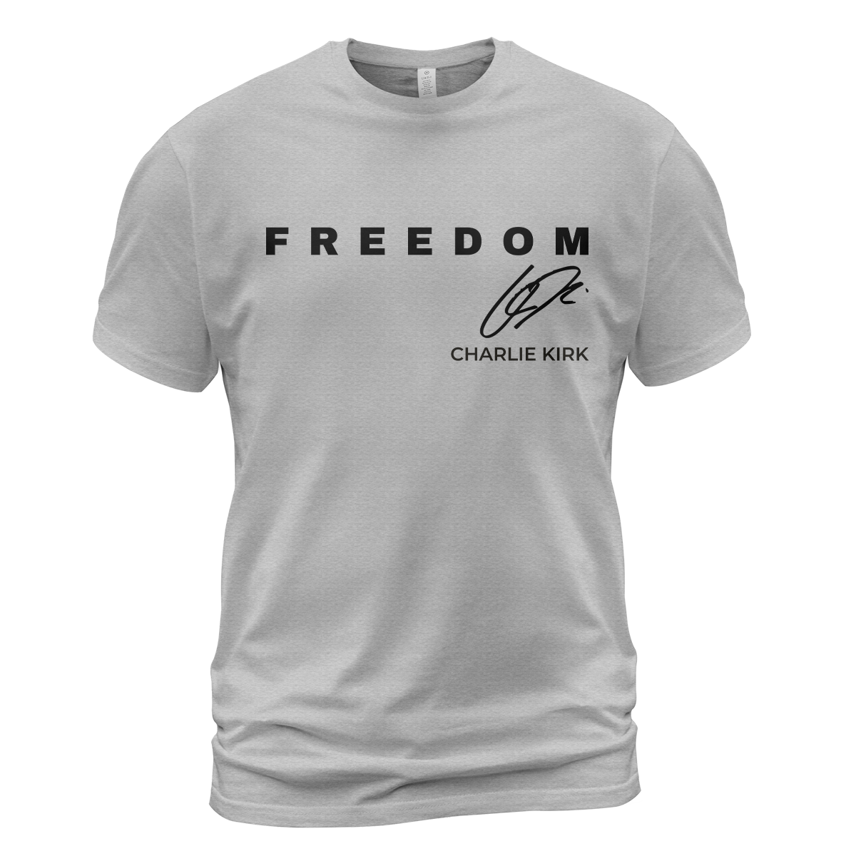 Freedom Charlie Kirk T Shirt - G Hoodie, Sweatshirt | WearSparks.com (Image 2)