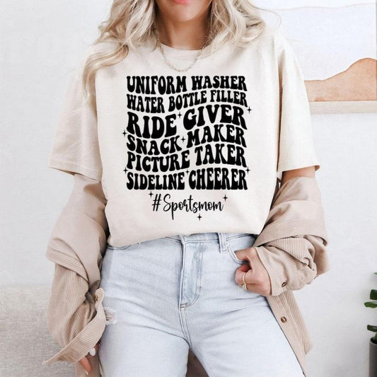 Sports Mom T-Shirt, Sports Mom Shirt T-Shirt, In my Sports Mom Era T-Shirt, Game Day T-Shirt, Sports Mom T-Shirt Football...
