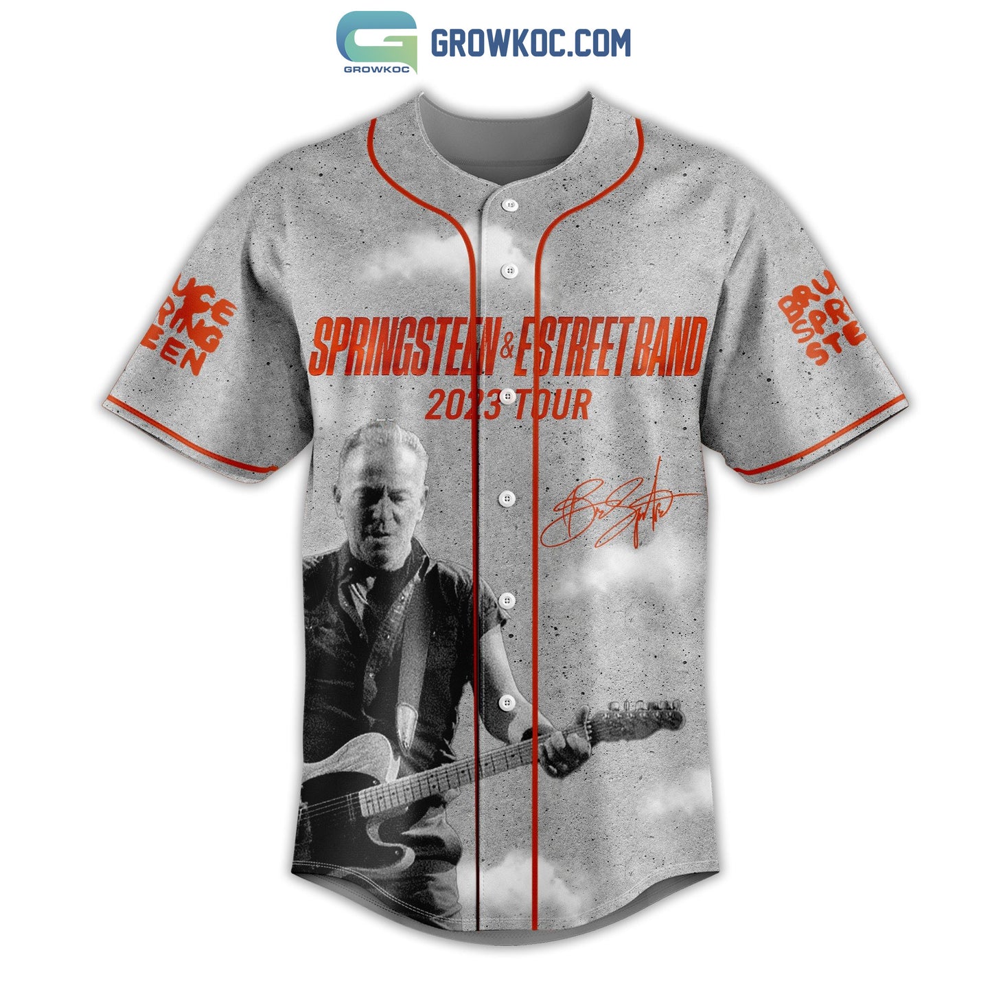 Springstreen&Estreet Band 2023 Tour Baseball Jersey