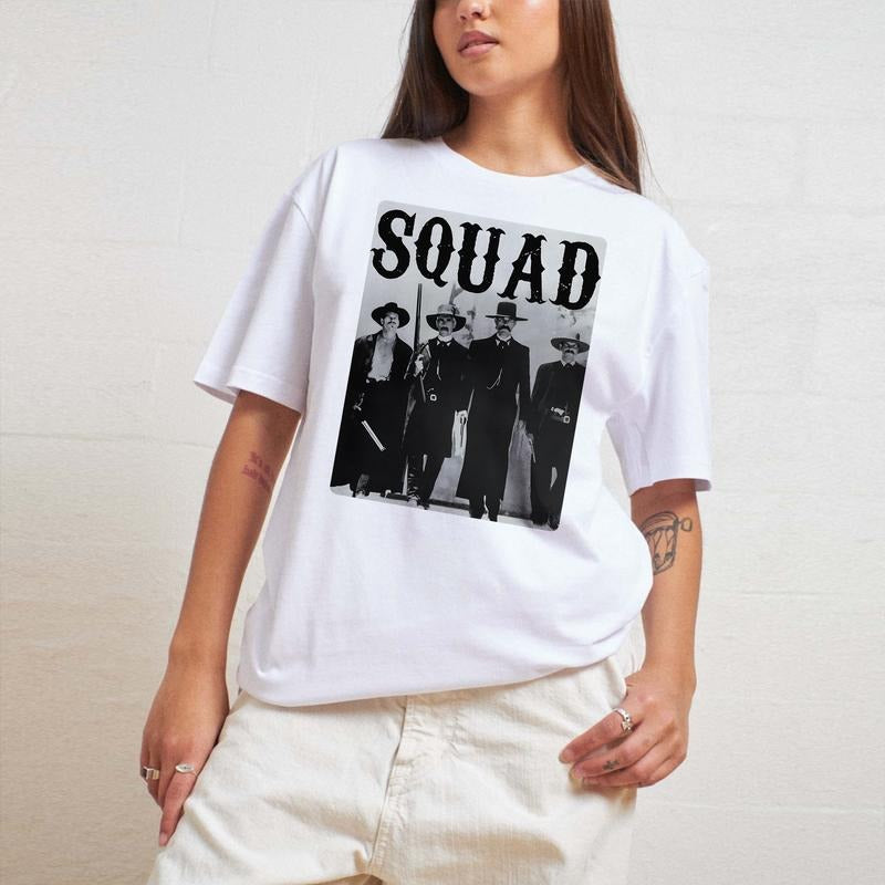 Squad Shirt, Tombstone Lovers Sweatshirt, Doc Holliday Lovers Shirt, Retro Shirt, Birthday Gift Hoodie | WearSparks.com