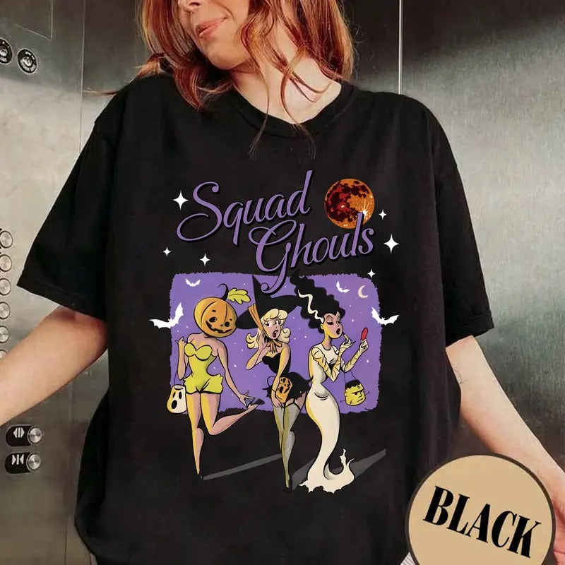 Squal Ghouls Shirt,  Happy Halloween 2024, Halloween Horror Nights 2024 Hoodie, Sweatshirt | WearSparks.com