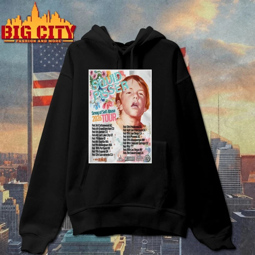 Squid Pisser Smog Of Self Abuse 2026 Shows Poster shirt