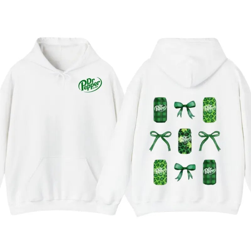 St. Patrick’s Day Pepper Soda T-Shirt or Hoodie Trendy, Patrick's Day Shirt For Men For Women Sweatshirt | WearSparks.com