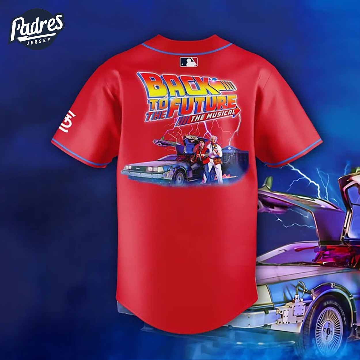 St Louis Cardinals 2024 Back To The Future Baseball Jersey - Padres Jersey Oasis: Elevate Your Baseball Style... (Image 2)