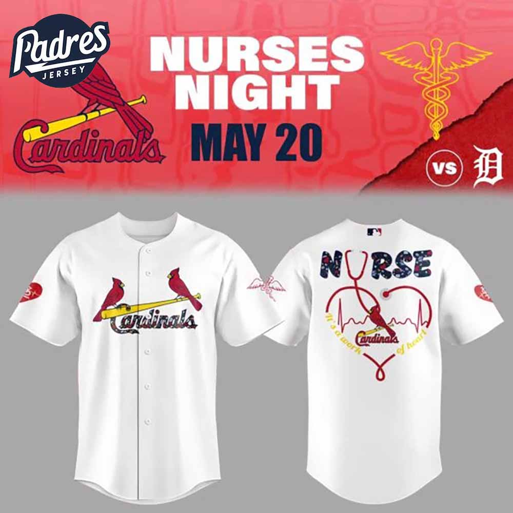 St Louis Cardinals Baseball Jersey Outfit For Nurses Night 2025 - Padres Jersey Oasis: Elevate Your Baseball Style Game...