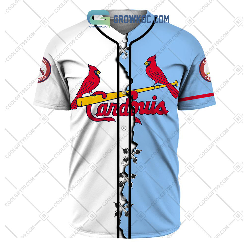 St. Louis Cardinals MLB Personalized Mix Baseball Jersey