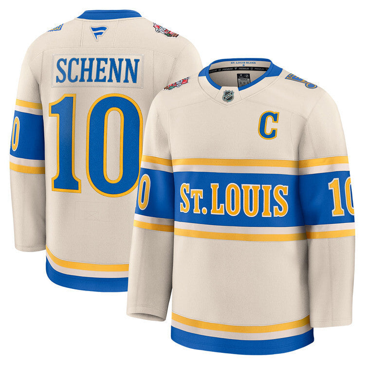 St. Louis Blues #10 Brayden Schenn 2025 Winter Classic