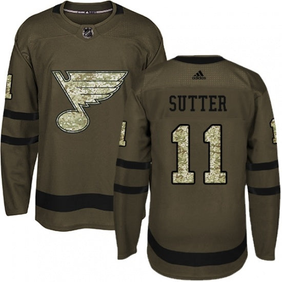 St. Louis Blues #11 Brian Sutter