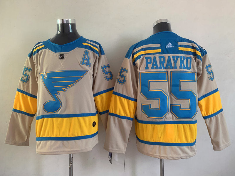 St. Louis Blues #55 Colton Parayko Style 2