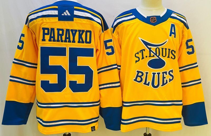 St. Louis Blues #55 Colton Parayko Style 3