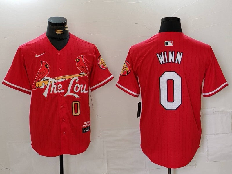 St. Louis Cardinals #0 Masyn Winn Cardinals City Adult Style 1