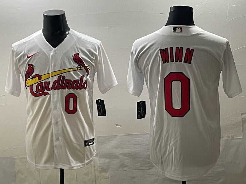 St. Louis Cardinals #0 Masyn Winn Red Adult Style 2