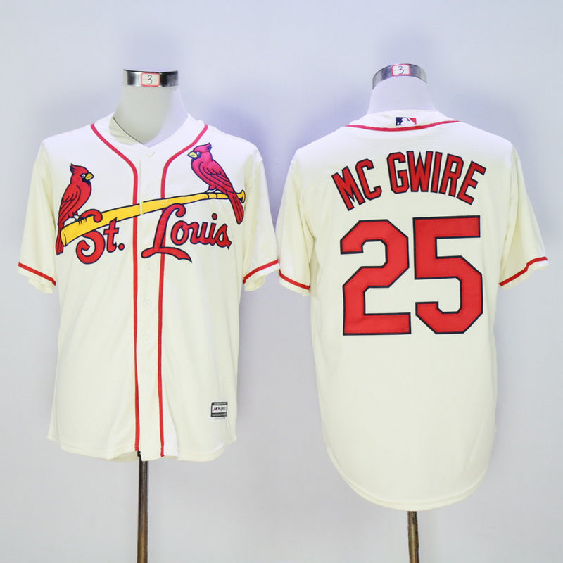 St. Louis Cardinals #25 Dexter Fowler Cardinals 25 Off-White Fan Edition Retro Player