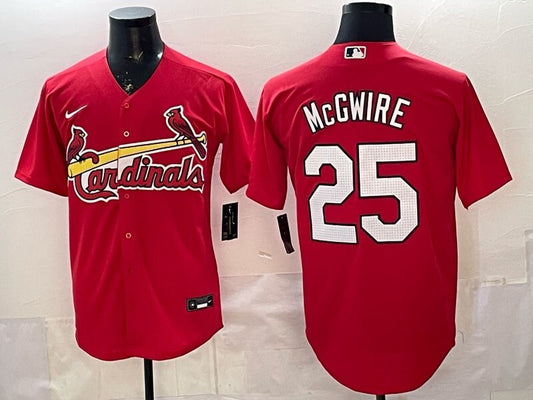St. Louis Cardinals #25 Dexter Fowler Red Adult Style 2