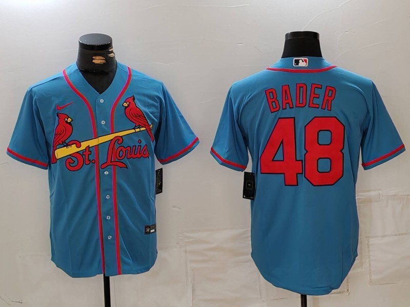 St. Louis Cardinals #48 Harrison Bader Fan Edition Style 2