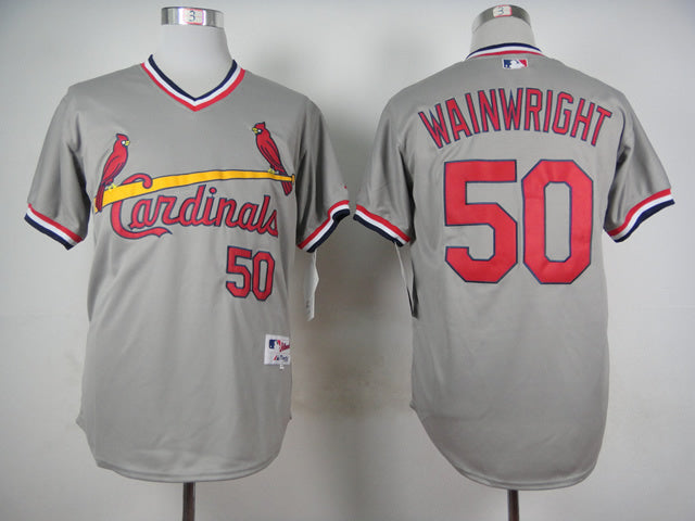 St. Louis Cardinals #50 Cardinals 50 Gray 1978 Inverted