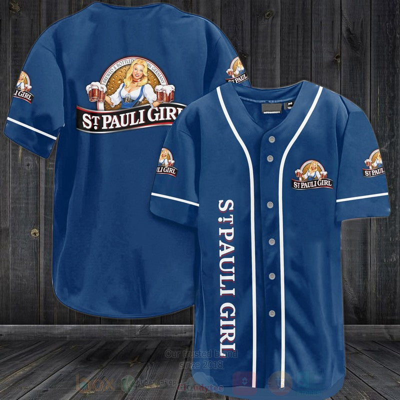FASHION St Pauli Girl Baseball Jerseys Botton Shirt