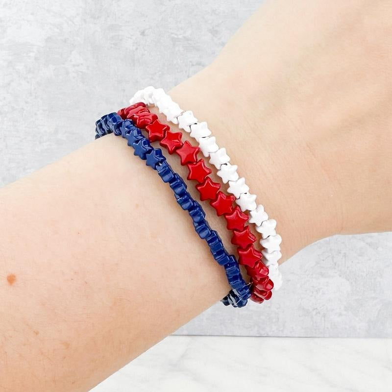 Star Bead USA Bracelet Set T-Shirts, Hoodie, Sweatshirt | WearSparks.com