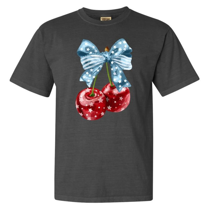 Star Studded Cherries Comfort Colors T-Shirt 'NLB' Hoodie, Sweatshirt | WearSparks.com