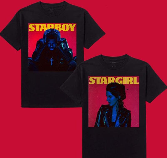 StarBoy StarGirl Tee XØ Concert 2025 T-Shirt Unique Graphic Tee You Can Customize Hoodie, Sweatshirt | WearSparks.com
