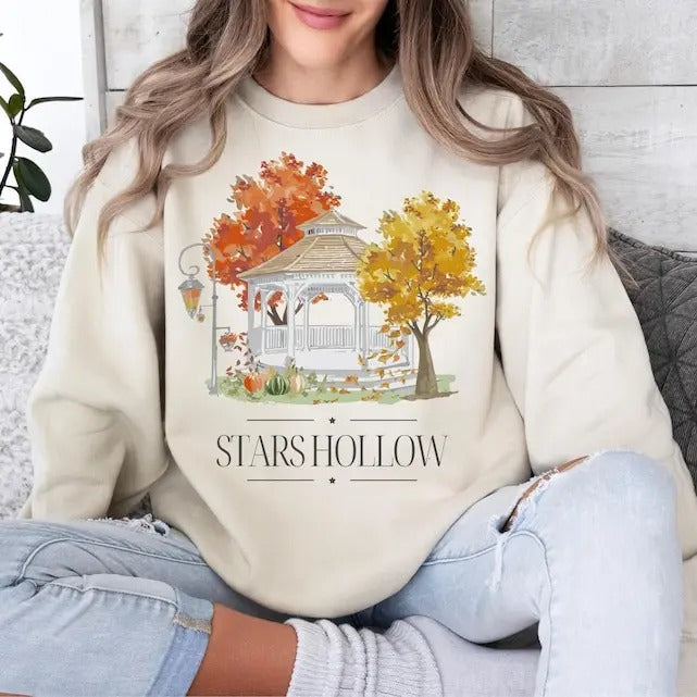 Stars Hollow sweatshirt, Stars Hollow Where You Lead I Will Follow sweatshirt, Dragonfly Inn sweatshirt, Gilmore Girls...
