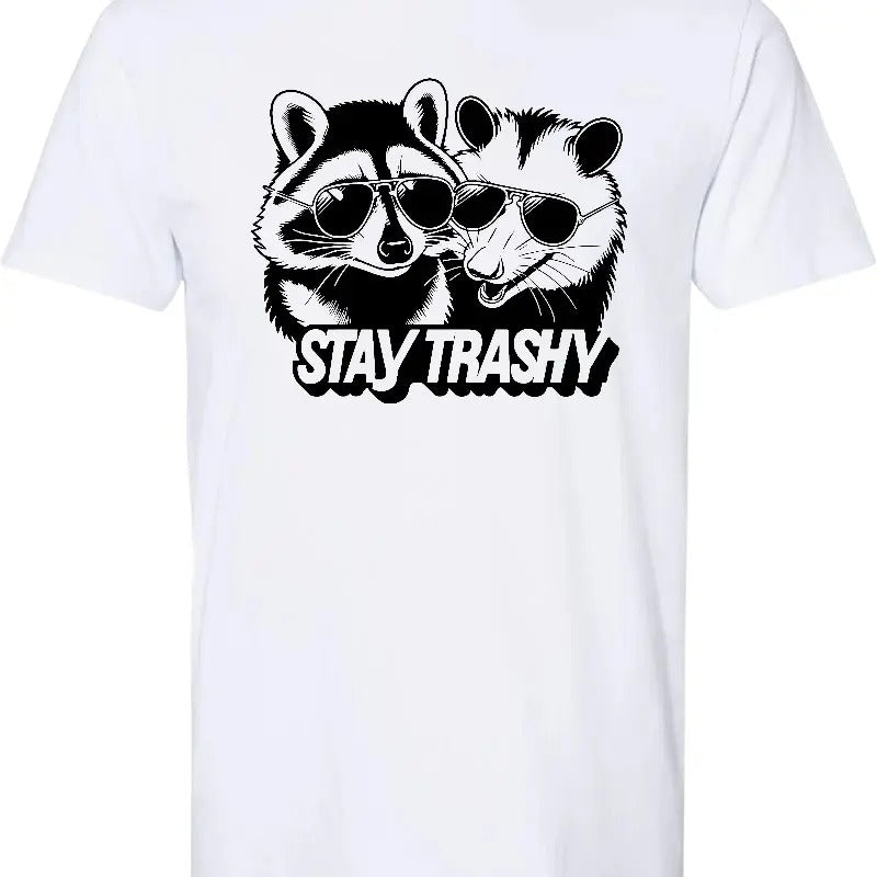Stay Trashy T Shirt - Comfy and Amazing T Shirt Hoodie, Sweatshirt | WearSparks.com