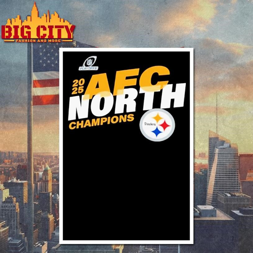 Steelers AFC North Champions Shirt