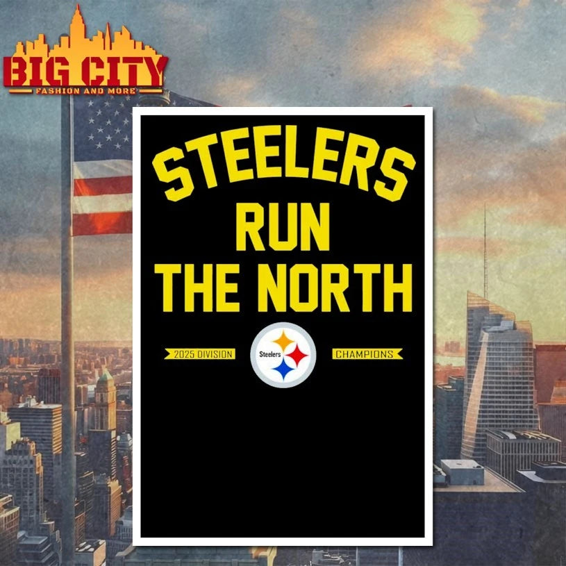 Steelers Run The North 2025 shirt