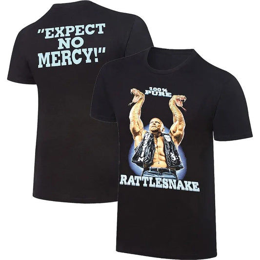 Steve Austin 100% Pure Rattlesnake 2 Sides T-Shirt, Expect No Mercy Stone Cold Bootleg Style Graphic Shirt, Austin 3:16...