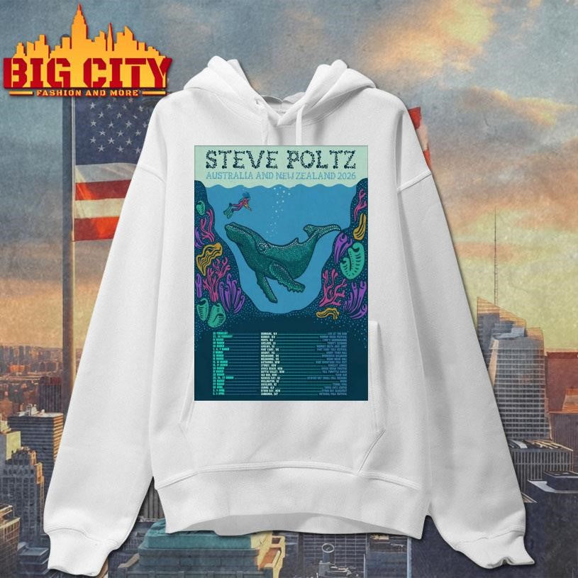 Steve Poltz Australia And New Zealand 2026 Shows Poster Shirt