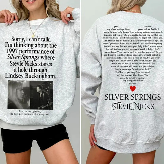 Stevie Vintage T-Shirt, Don't Be A Lady Be A Legend 2 Side Sweatshirt, Music Concert Hoodie, Gift For Women & Man Unisex...