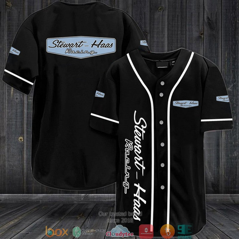 BEST Stewart-Haas Racing Car Team Baseball Jersey