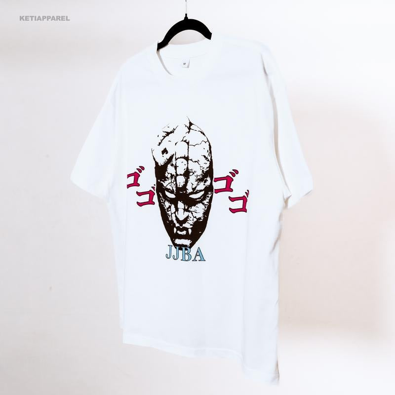 'Stone Mask' JoJos Bizarre Adventure Graphic Tee Anime Manga Inspired Mens Womens Unisex Clothing Cotton JJBA T-Shirt...