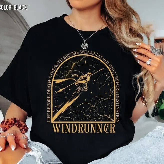 Stormlight Archive Shirt, Windrunner Shirt, Cosmere Shirt, Brandon Sanderson Fan Gift, Stormlight Merch, Way Of Kings...
