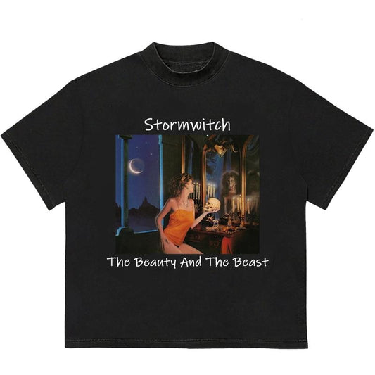 Stormwitch The Beauty And The Beast T-Shirt Football Crewneck Sports Team Hoodie, Sweatshirt | WearSparks.com