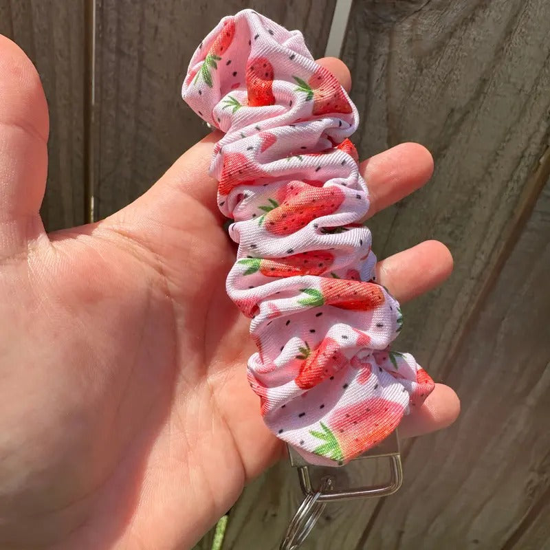 Strawberry Scrunchie Wristlet Keychain T-Shirts, Hoodie, Sweatshirt | WearSparks.com