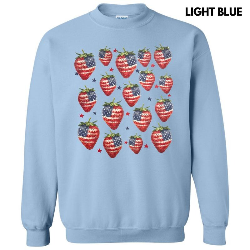 Strawberry USA Sweatshirt T-Shirts, Hoodie | WearSparks.com