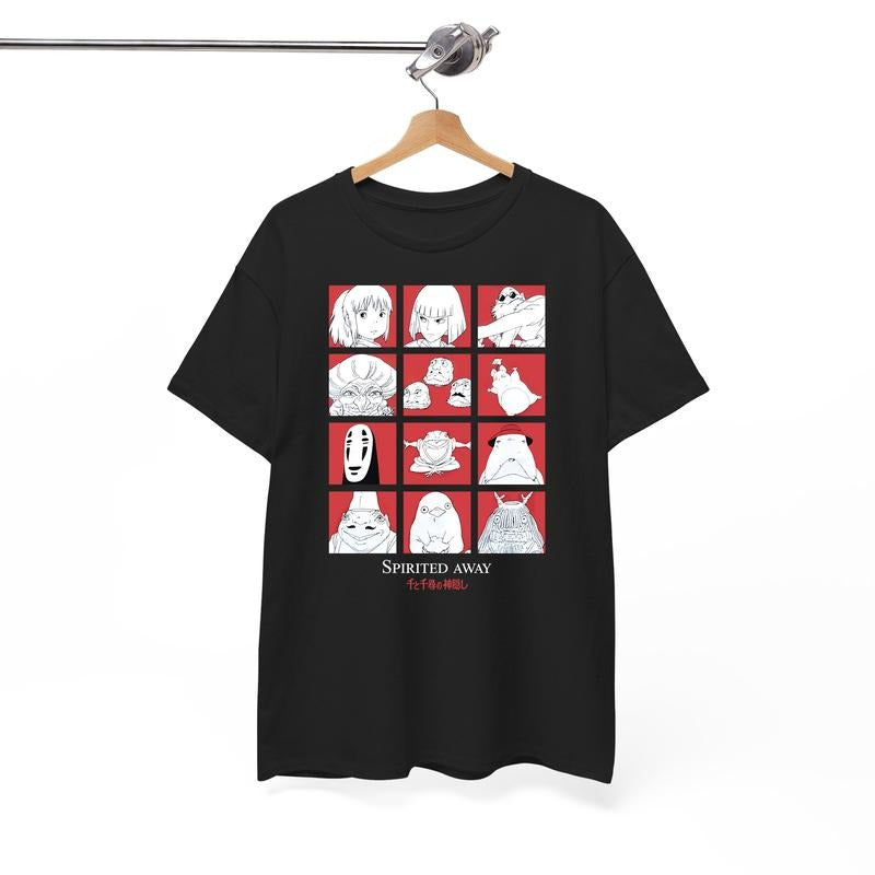 Studio Ghibli Graphic Tshirt, Spirited Away Tshirt, Anime Tshirt, Miyazaki Hayao Hoodie, Sweatshirt | WearSparks.com