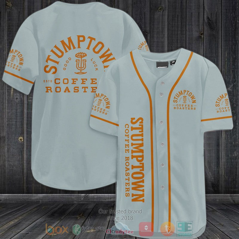 Stumptown Coffee Roasters grey Baseball shirt