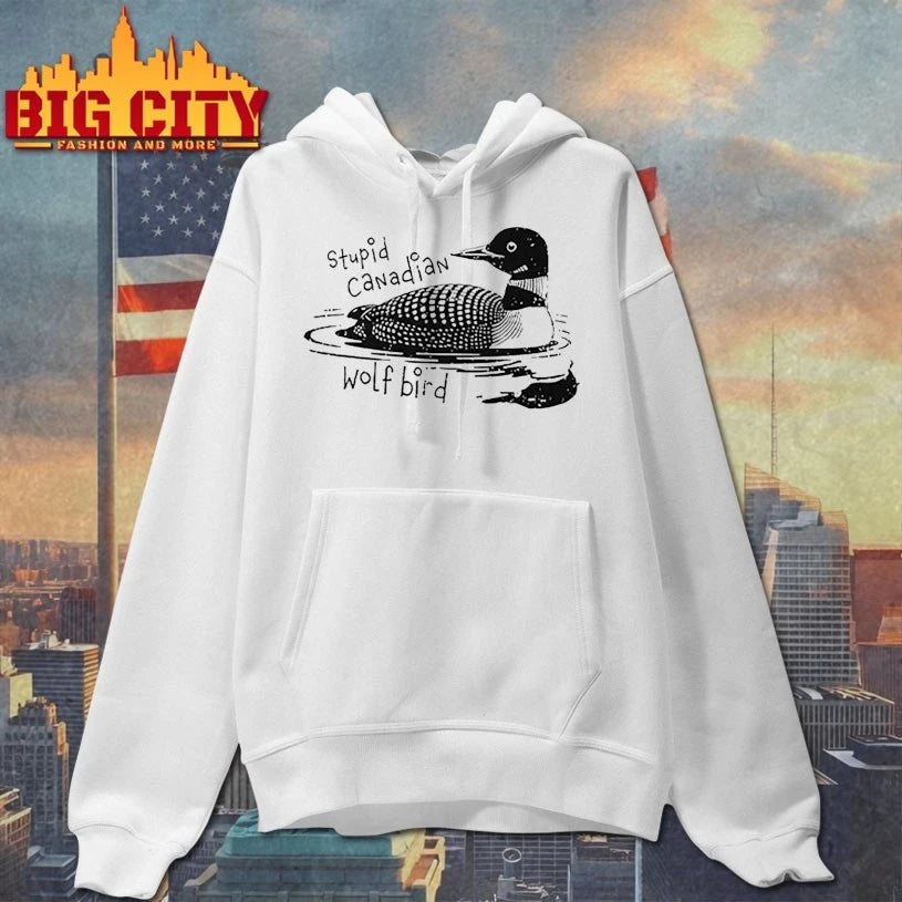 Stupid Canadian Wolf Bird Heated Rivalry shirt